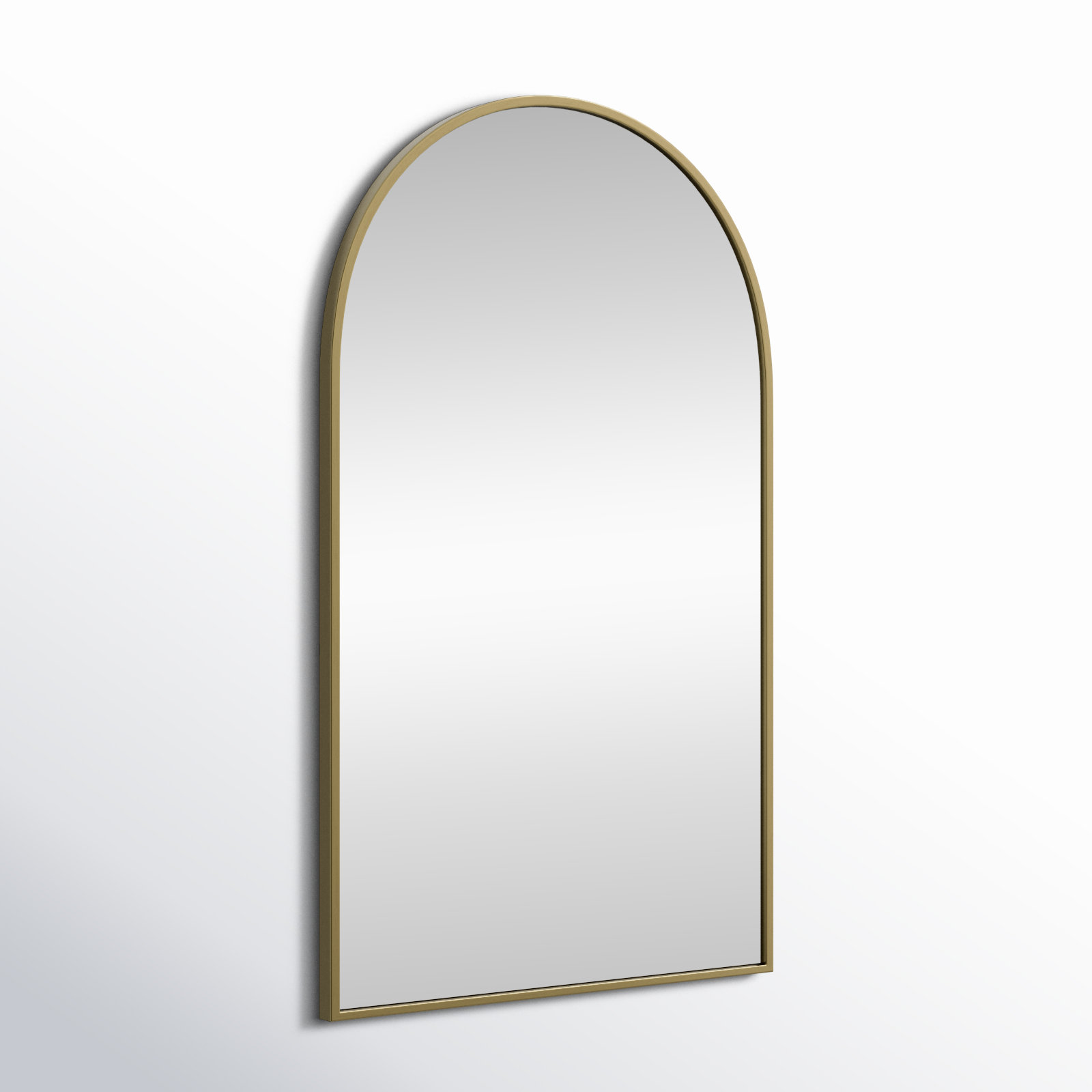 Sabine 36" Accent Mirror, Brass, 40" x 24"