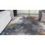 Tapis bleu abstrait Bellicent-350005580