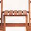 Banc en bois avec table centrale et trou pour parasol Outsunny-1821081207