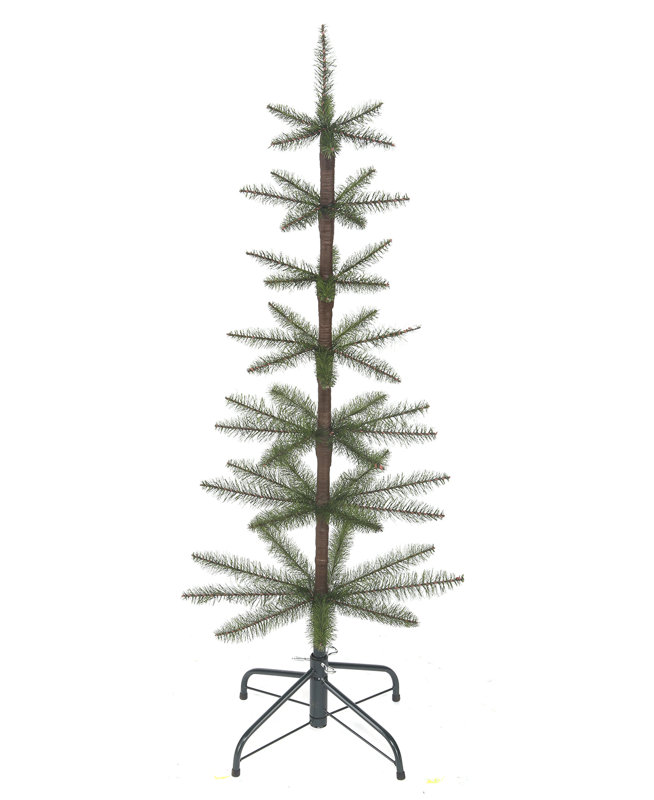 Arbre à poils avec une plume, H 4,17 pi