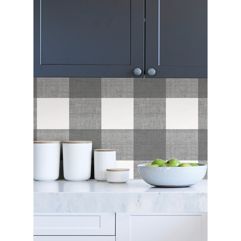 Scottish Plaid Self Adhesive Wallpaper