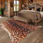 Irregular Animal Print Area Rug-1692427524