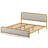 Dunkin Upholstered Metal Platform Bed-2144069453