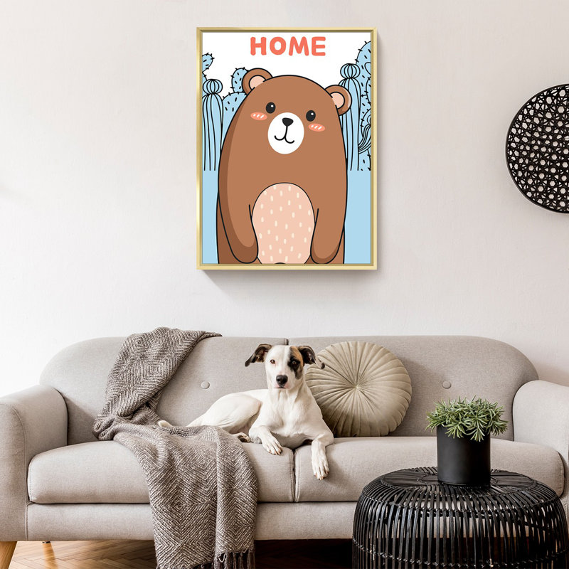 Art mural pour enfants, H 24 po x l 16 po x P 1,6 po