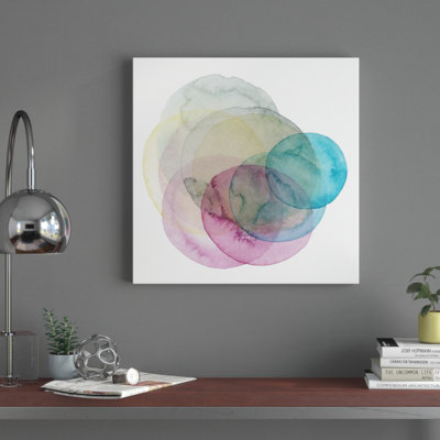 Evolving Planets II 1 Piece Wrapped Canvas Wall Art
