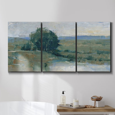 «Neutral Blooms I», pièce sur toile encadrée