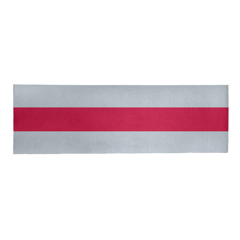 Chenille Striped Indoor Rug, Runner 2'6" x 8'
