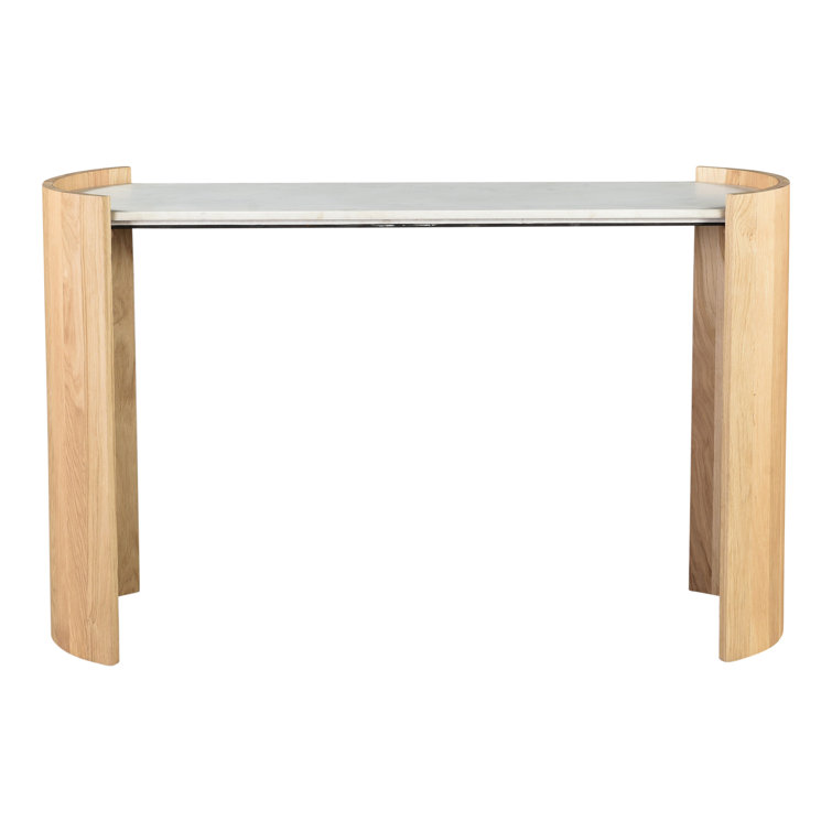 Natalia 48 Console Table, Level of Assembly: Partial Assembly, Overall  Product Weight: 46 lb. 