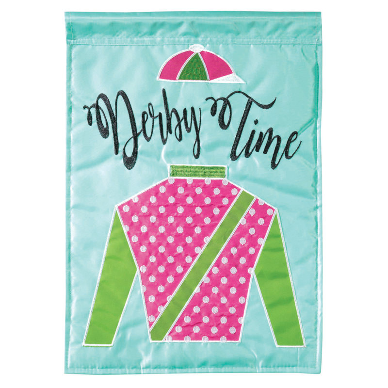 Drapeau de jardin en nylon 2 côtés, H 18 po x l 13 po