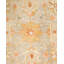 Tapis ivoire traditionnel noué à la main de conception unique 8 pi 3 po x 13 pi 3 po Keenan