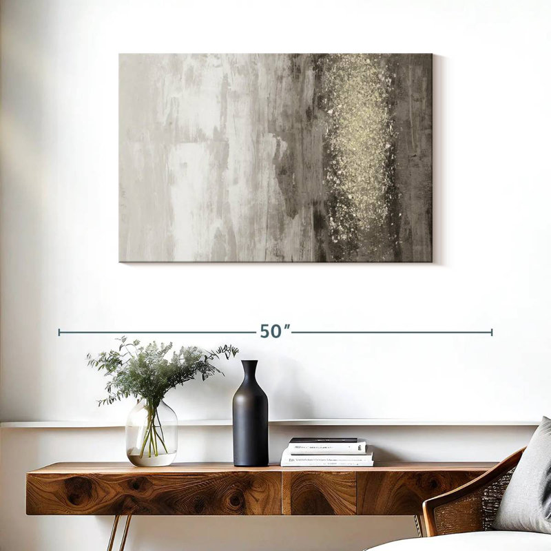 Avery Glitter Rain I, 24" H x 36" W