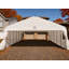 Abri pour deux voitures de luxe Gazebo Penguin 6 m x 6 m - Blanc