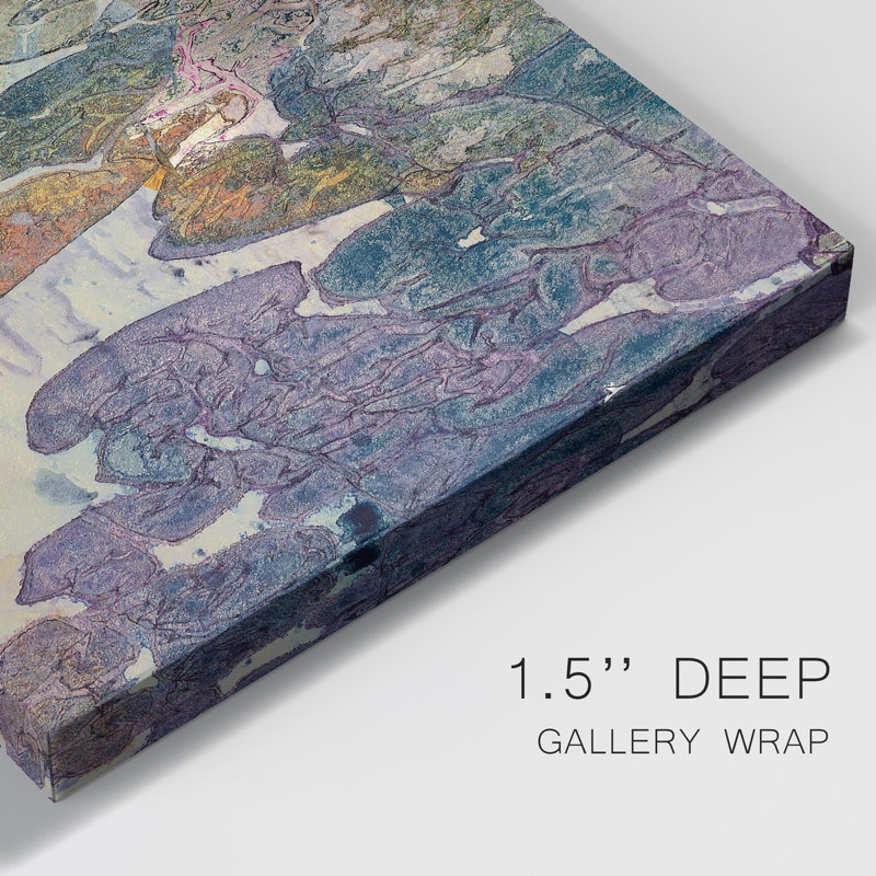 Monet's Landscape III - Impression sur toile tendue, H 18 po x l 12 po x P 1 po