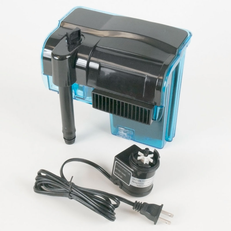 Cascade 100 Power Filter – Hang-On Filter up to 20 Gallons - For Aquariums