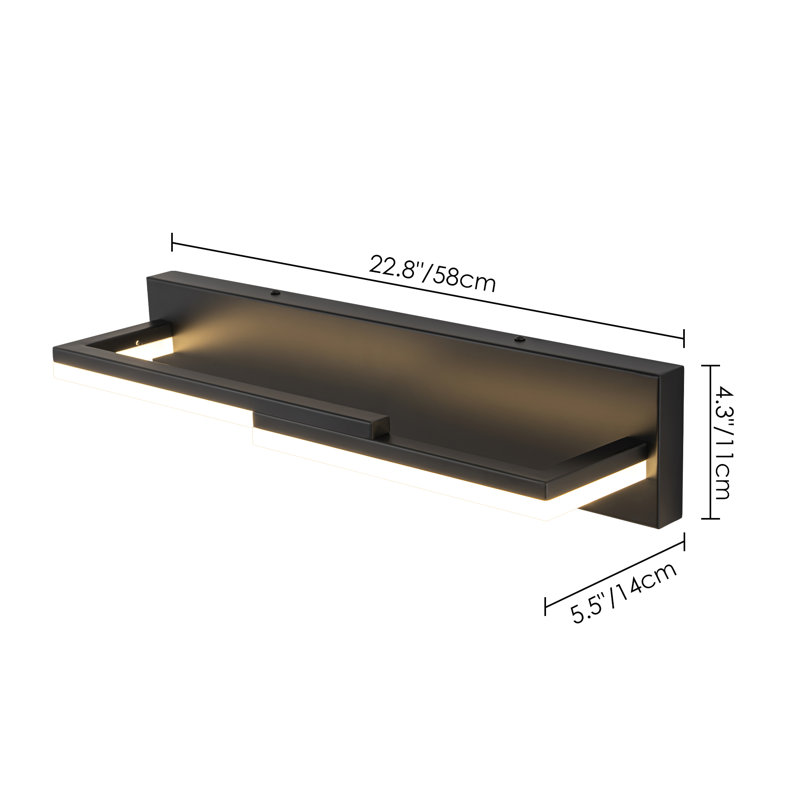 LED Dimmable Wall Light