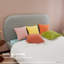 Prothro Brick Red Square Throw Cushion Cover-824521871