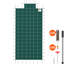 Pool Safety Cover Fits 16x32ft Rectangle Inground Pools, Safety Pool Cover with 4x10ft Center End Step, Mesh Solid Pool Cover with Drainage Holes for Swimming Pool, Winter Safety Cover, Green-126115869