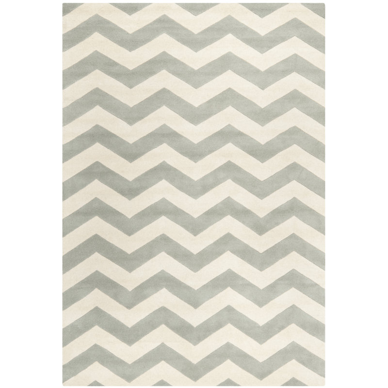 Hidevale Wool Hand Woven Area Rug, Rectangle 183 x 274 cm