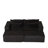 Boneless Oversized Sectional Lounge Chaise,No Assembly Required,Cloud Plush Loveseat With Two Removable Footstool,Fluffy Modern Sleeper Chair For Indoor Living Room Bedroom-537066705