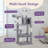 Geraurd Cat Tree with Padded Platform Bed-1998521275