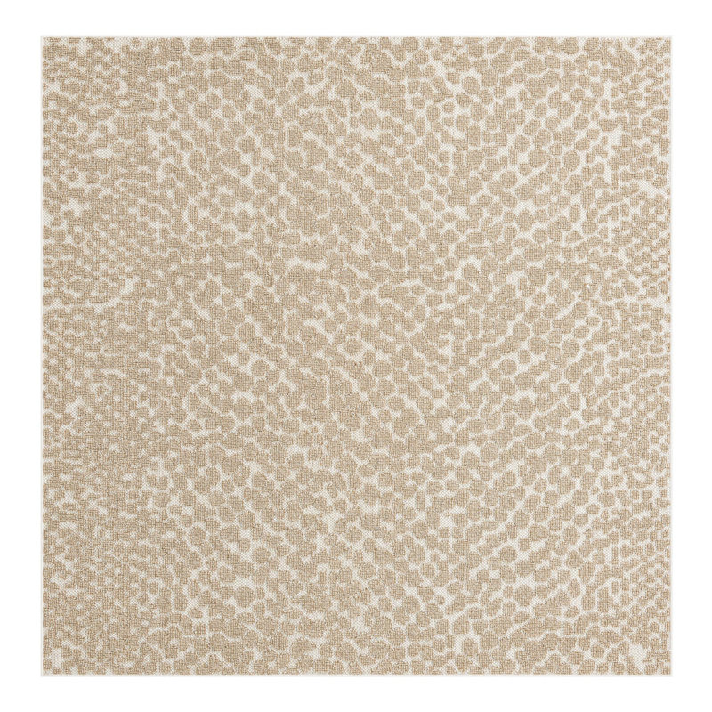 Gurjot Indoor/Outdoor Area Rug, Square 7'10"