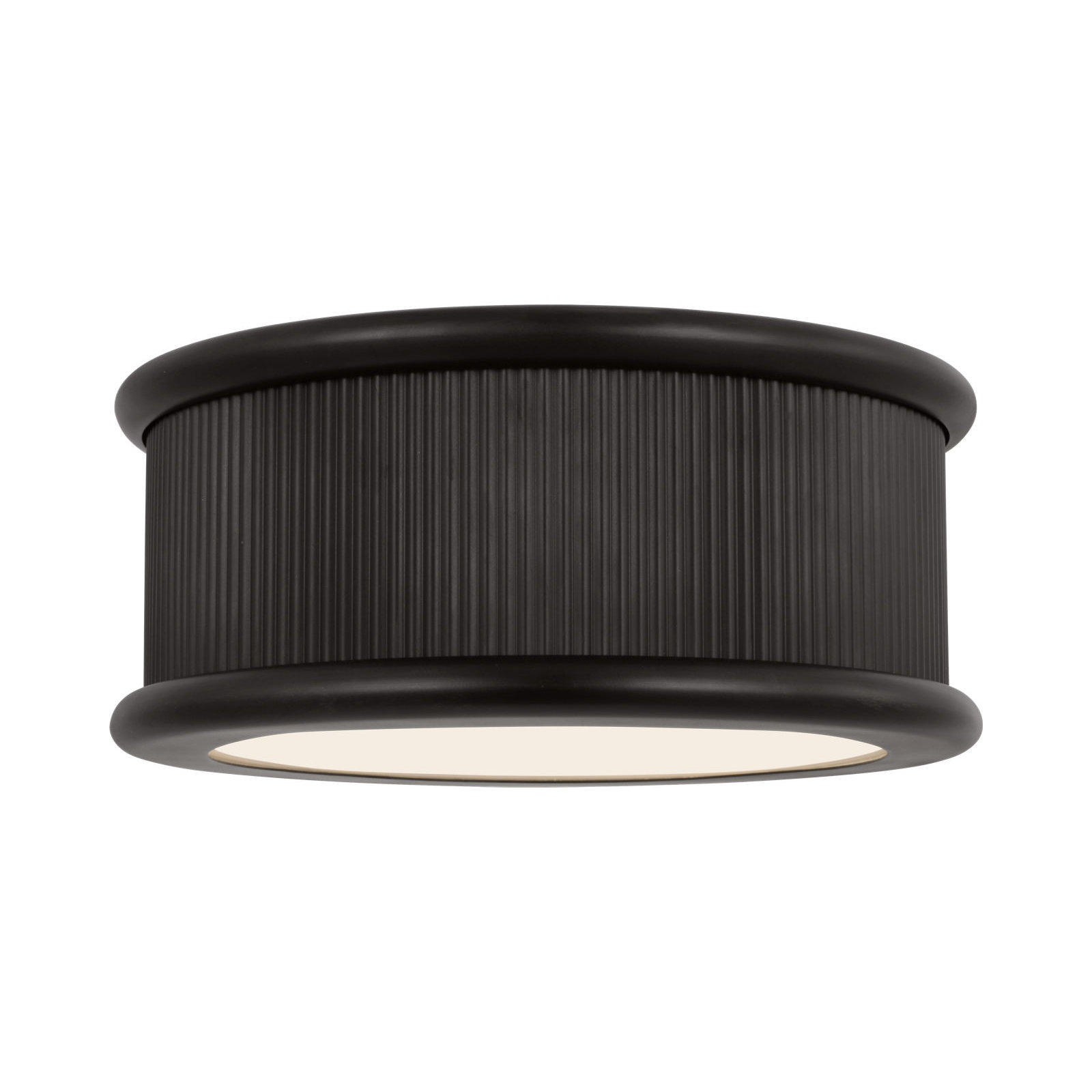 Rigsby Flush Mount, 6" H x 14" W x 14" D, Aged Iron