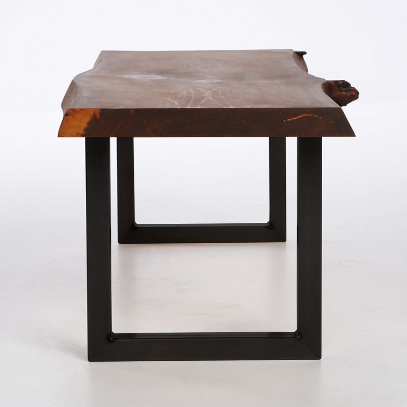 Base de table en U 15 po, Noir