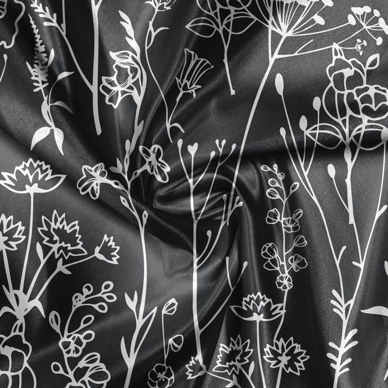 Semi Sheer Curtain Pair