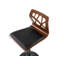Jonesboro Swivel Upholstered Adjustable Height Counter Stool with Metal Frame