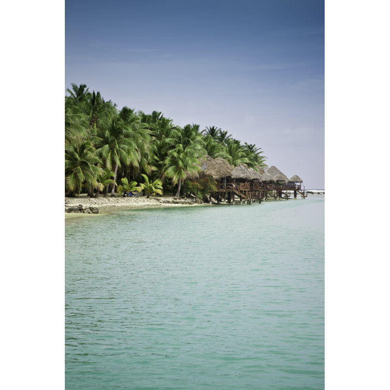 Aitutaki Paradise Beach par Mlenny, H 48 po x l 32 po
