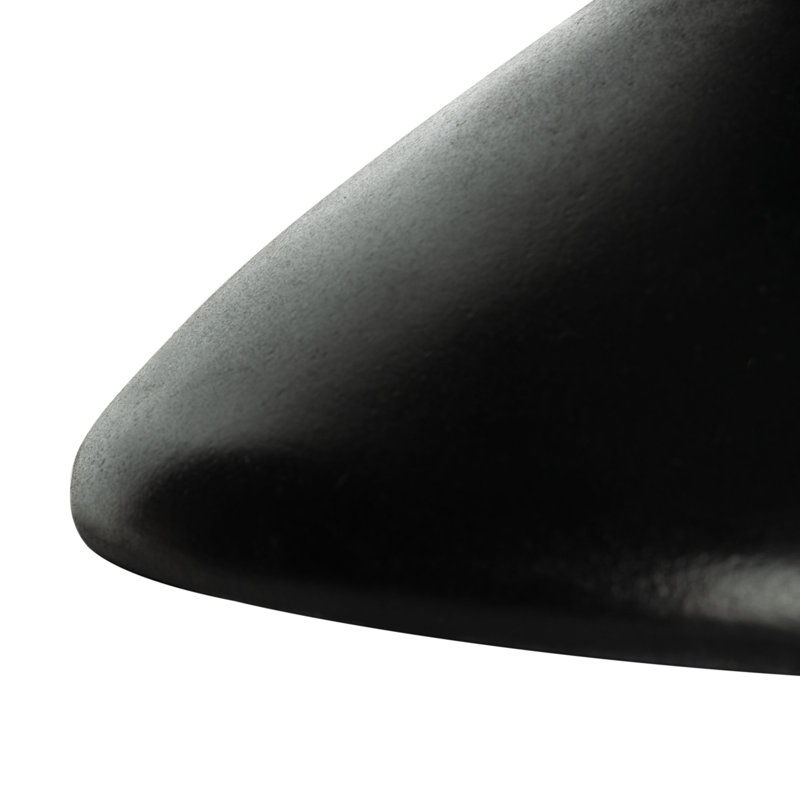 Dali Outdoor Round Side Table, Black