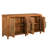 Josiane 4-door Carved Solid Wood Sideboard