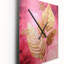 Horloge murale moderne rose et or rose Harmony I-893100424
