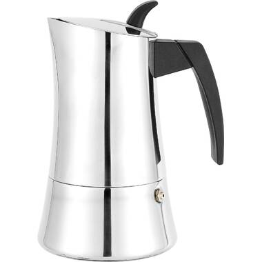 New Bialetti 107 Moka Express 2 Cup Stovetop Silver Coffee Espresso Maker