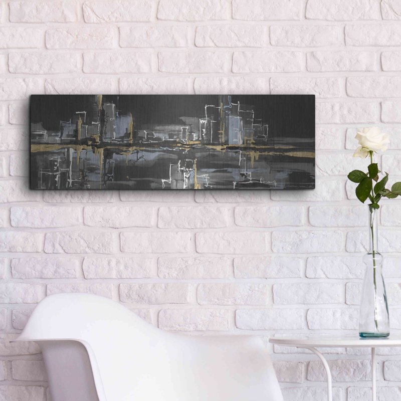«Urban Gold II» par Chris Paschke, H 12 po x l 36 po