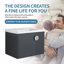 Meuble-lavabo flottant avec porte à fermeture en douceur 24 po / 28 po-94890362