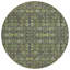 Tapis d'intérieur rond 8 po