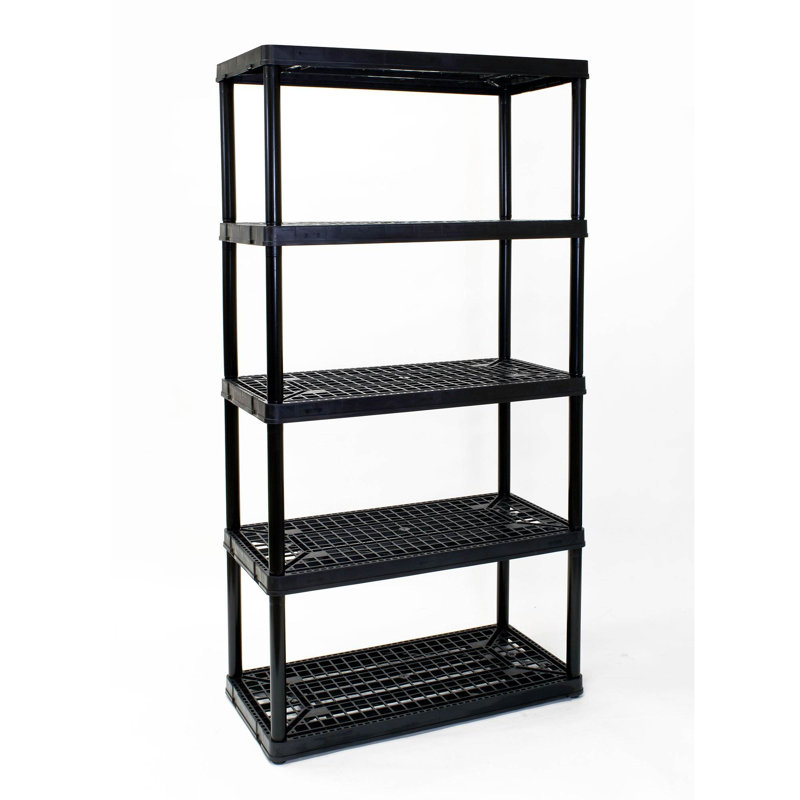 36 " W Plastic Shelving Unit