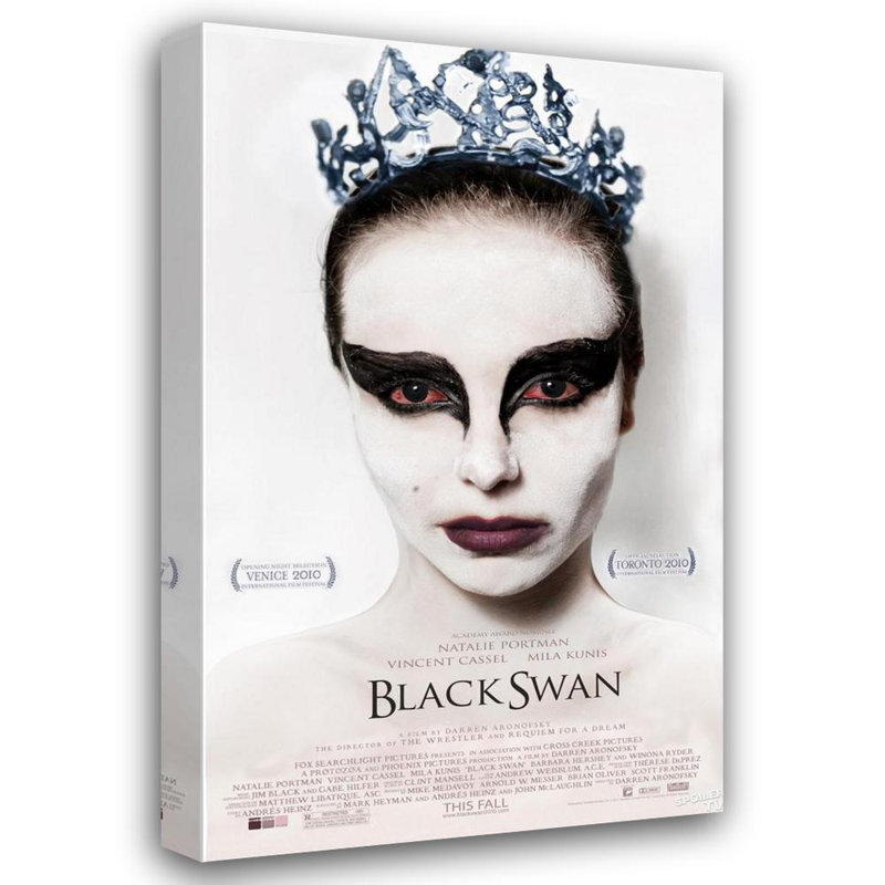Black Swan, 48" H x 30" W