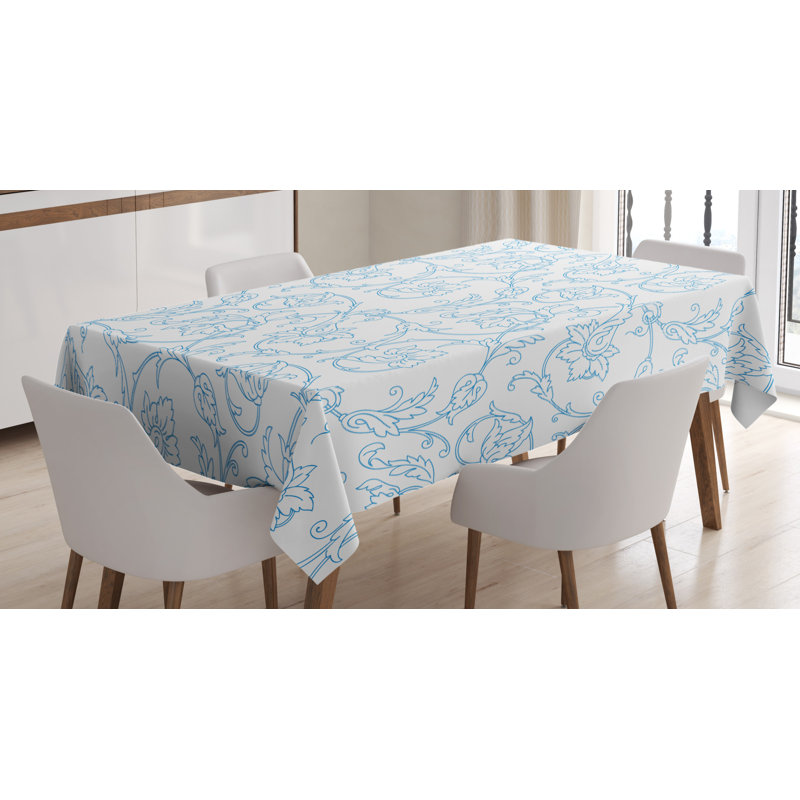 Orchids Tablecloth, 84" L x 60" W