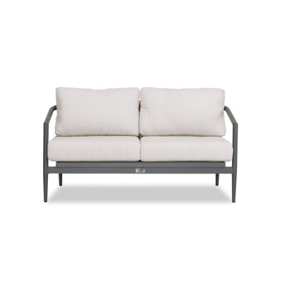 Delaine 57" Sunbrella® Patio Loveseat
