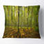 Coussin vert paysage d'automne imprimé vert paysage-1859298081-1859298077
