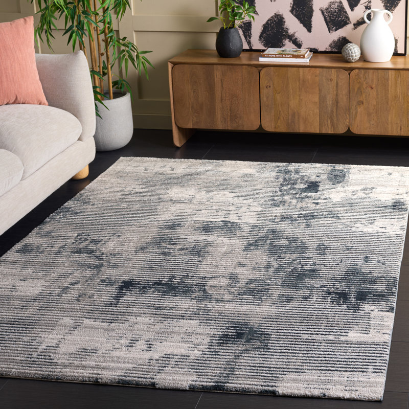 Tapis d'intérieur Lunara Performance Abstract, 5'-3" x 7'-6" Rectangle