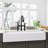 Matte Black Kitchen Faucet With Pull-Down Feature - Accurate Temperature & Flow Control, 360-Degree Swiveling Nozzle, Brass Dual Handle For Precise Adjustment, Rotating Strong-1388898162