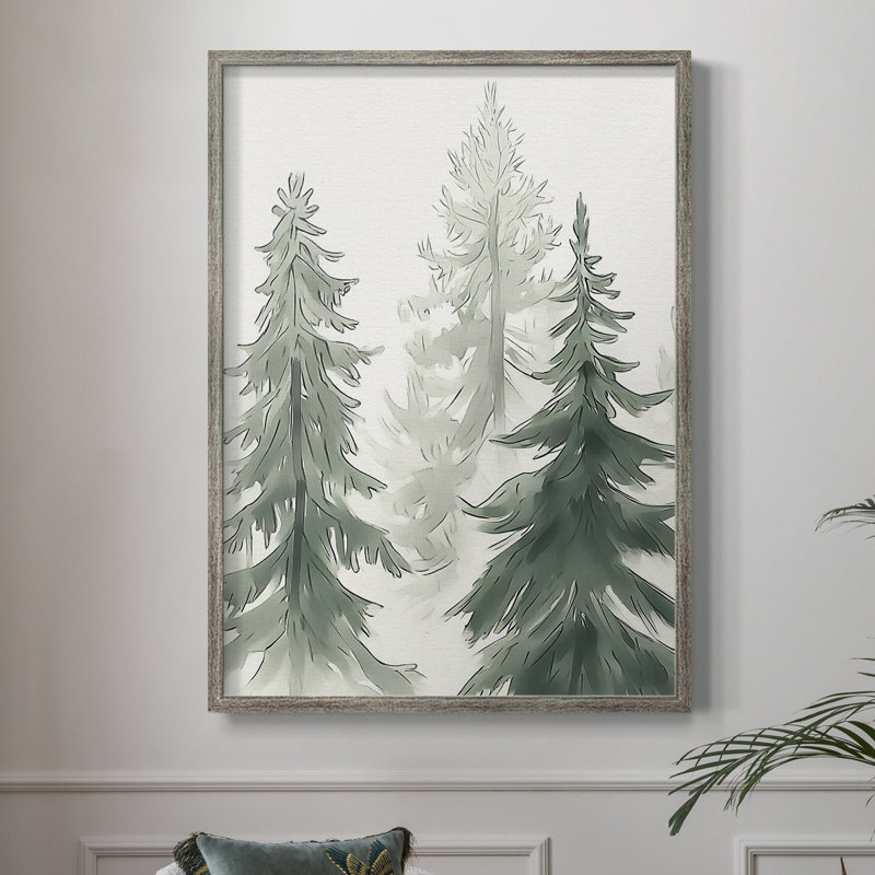 «Christmas Holiday Art XC III», reproduction encadrée - bois massif, H 21 po x l 17 po