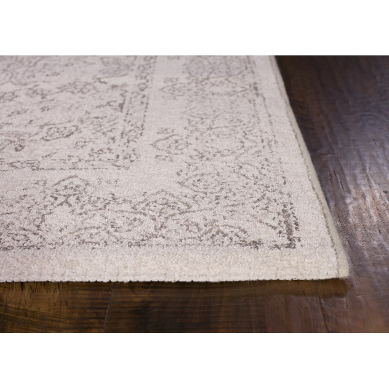 Bob Mackie Home Oriental Ivory Area Rug, 5'3" x 7'7"