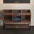 48" Walnut Freestanding Bathroom Vanity Cabinet, No Sink