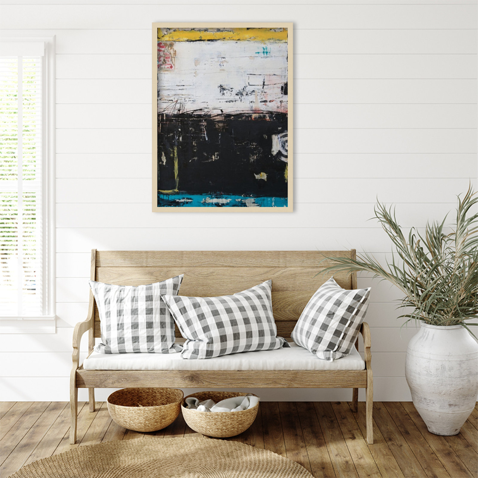 Down and Dirty Print by Erin Ashley, 33" H x 25" W, Brown
