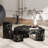 2-Piece Modern Round Nesting Coffee Table Set For Home & Apartment-560702325-560702324