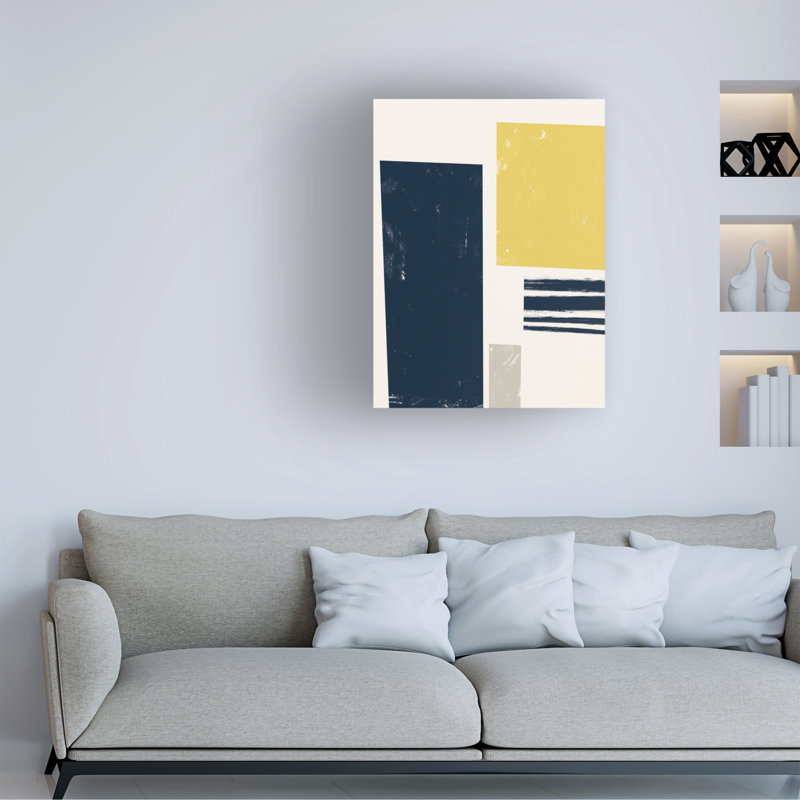 Bolog Dan Hobday Scandi Abstract Canvas Art, 19" H x 14" W